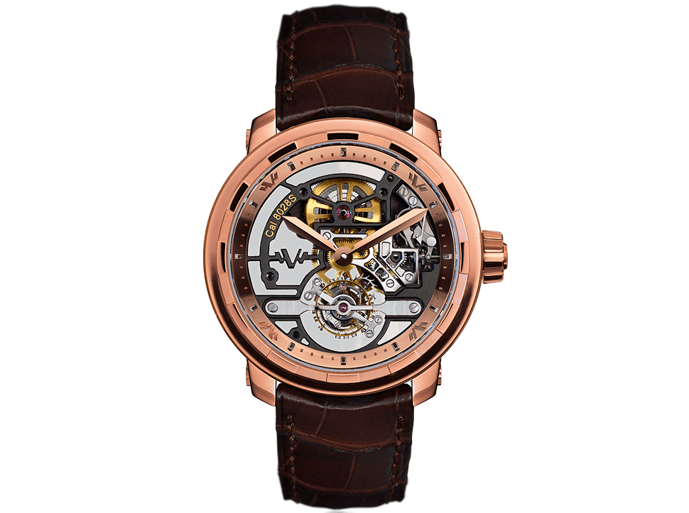 Buy original Dewitt Twenty-8-Eight Skeleton Tourbillon T8.TH.008A with Bitcoin!