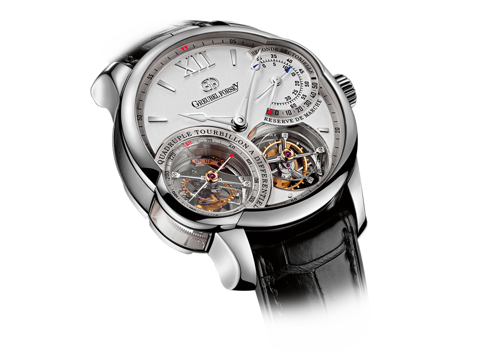  Buy original Greubel Forsey Quadruple Tourbillon watches with Bitcoin 