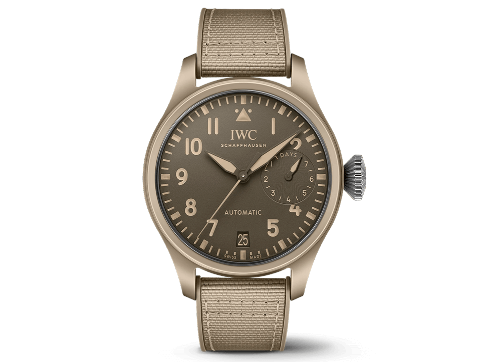 Buy original IWC Big Pilot's Watch Edition Top Gun «Mojave Desert» IW506003 Bitcoin!