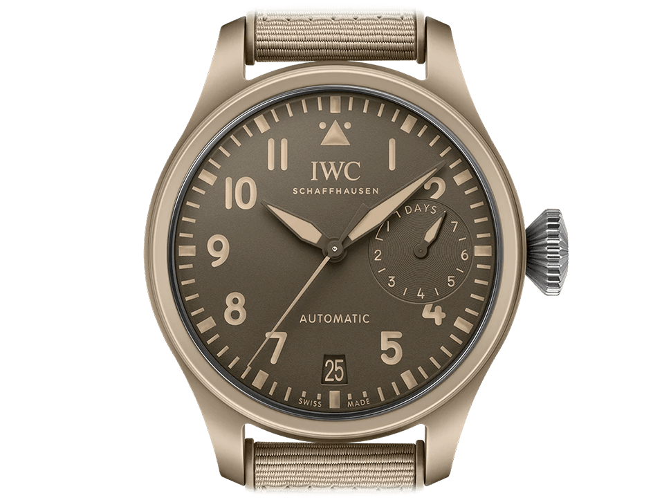 Buy original IWC Big Pilot's Watch Edition Top Gun «Mojave Desert» IW506003 Bitcoin!