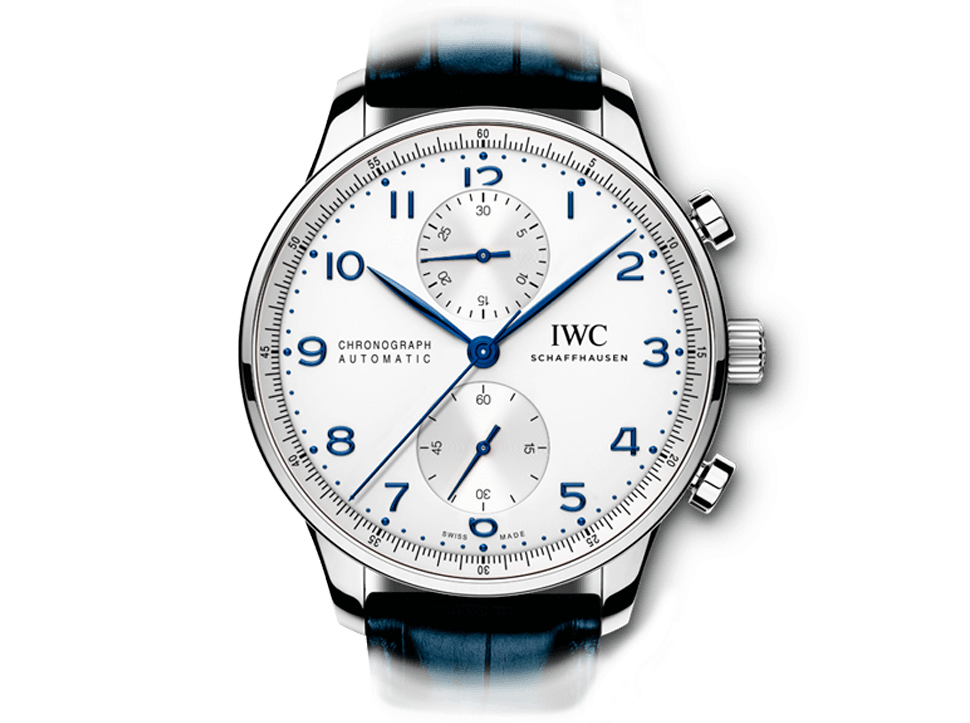 Buy original IWC PORTUGIESER CHRONOGRAPH IW371446 with Bitcoins!