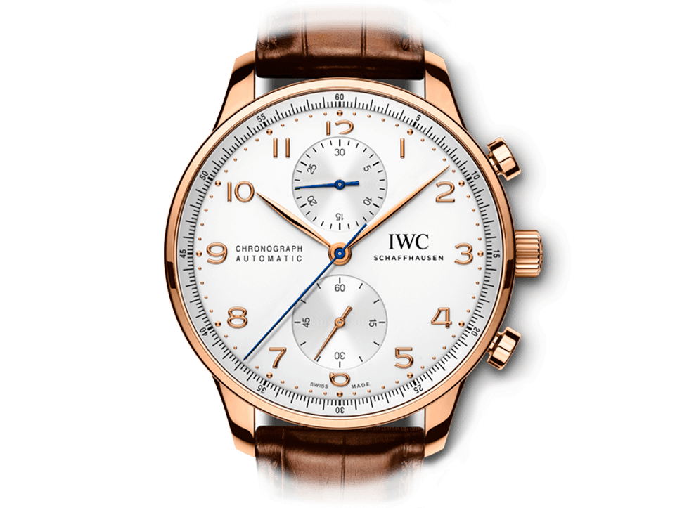 Buy original IWC PORTUGIESER CHRONOGRAPH IW371480 Bitcoins!