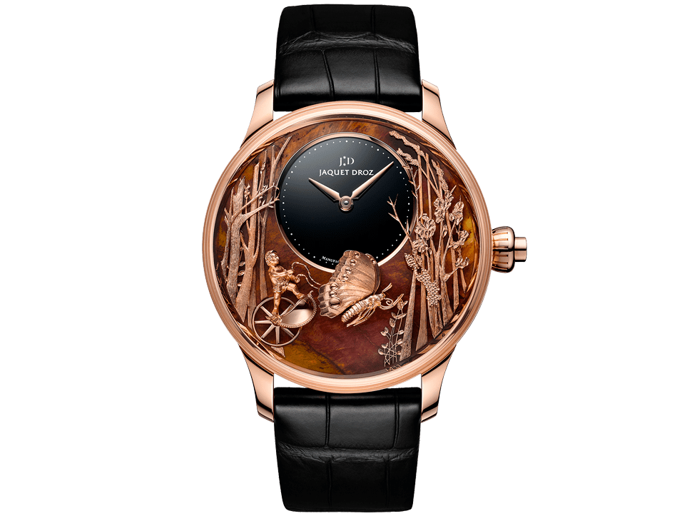 Buy original Jaquet Droz Loving Butterfly J032533275 with Bitcoins!