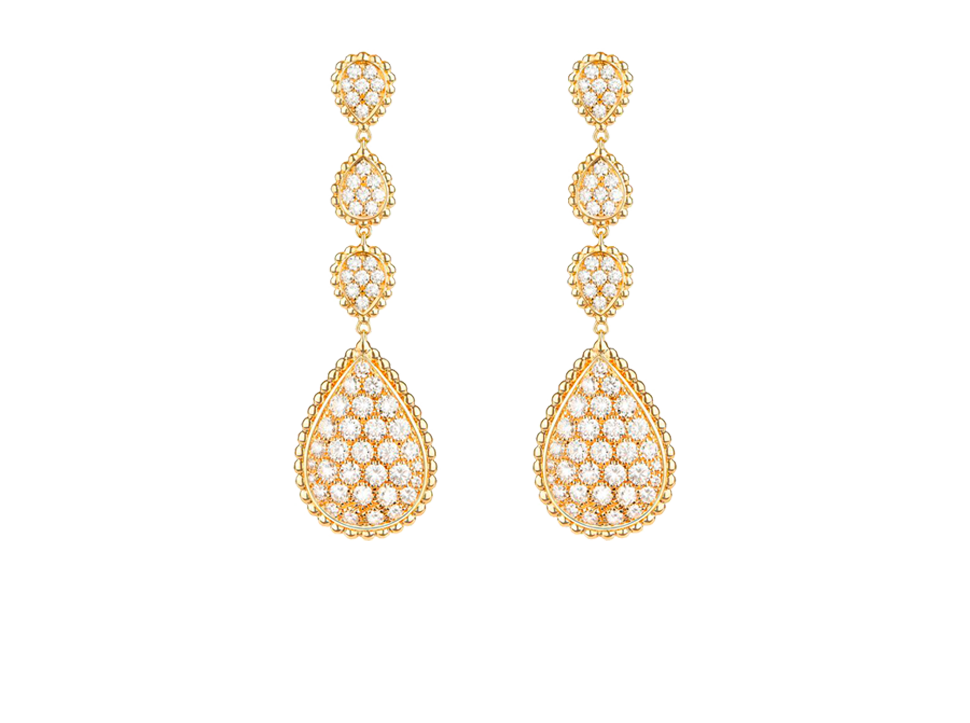 Buy original Boucheron Serpent bohème earrings with Bitcoin!