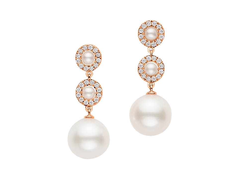 Buy original Bucherer EARRINGS PEARLS 1264-504-6 with Bitcoins!