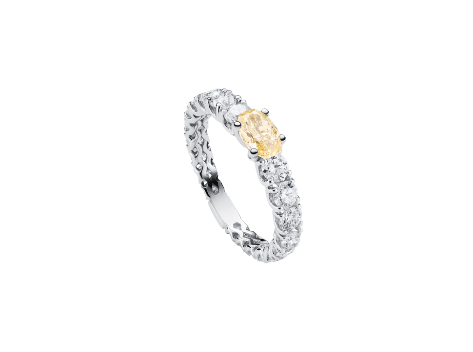 Buy original Bucherer RING CLASSICS 1266-365-1 with Bitcoins!