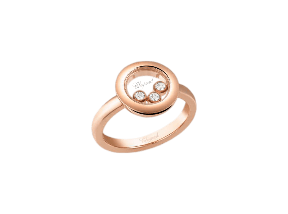 Buy original Chopard RING HAPPY DIAMONDS 82A018-0000 with Bitcoins!