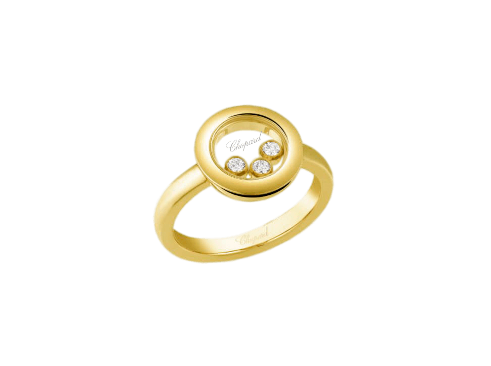 Buy original Chopard RING HAPPY DIAMONDS 82A018-0000 with Bitcoins!