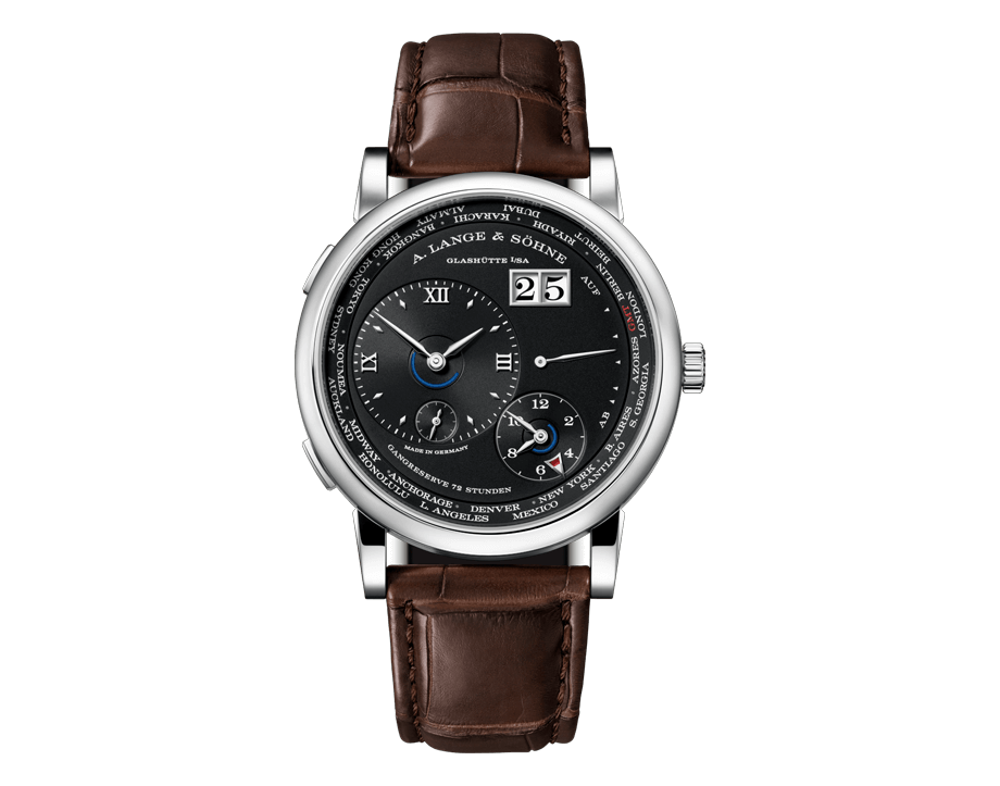 Buy original A.Lange & Sohne LANGE 1 TIME ZONE 136.029 with Bitcoins!!