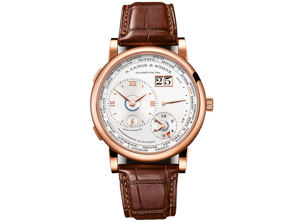 Buy original A.Lange & Sohne LANGE 1 TIME ZONE 136.032 with Bitcoins!