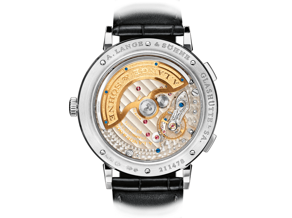 Buy Lange Saxonia dual time with Bitcoin on bitdials