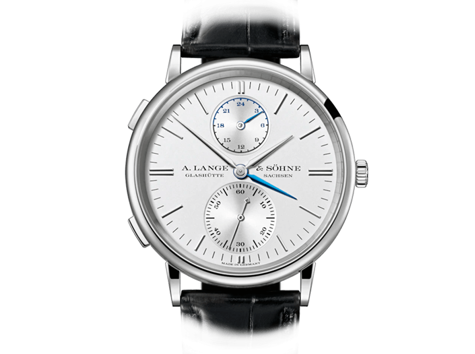 Buy Lange Saxonia dual time with Bitcoin on bitdials