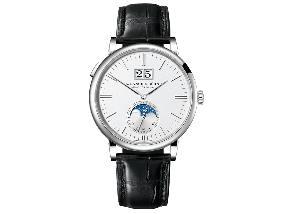 Buy Lange Saxonia Moon Phase with Bitcoin on Bitdials