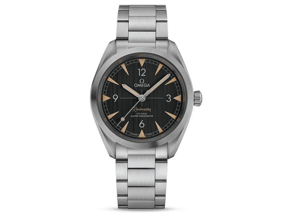 Buy original Omega Seamaster Railmaster 220.10.40.20.01.001 with Bitcoin!