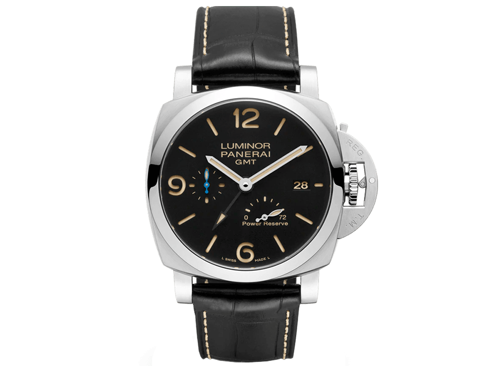 Buy original Panerai Luminor GMT Power Reserve PAM01321 with Bitcoin!