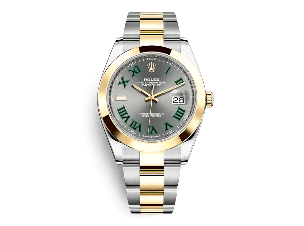 Buy original Rolex Datejust 126303 with Bitcoin!