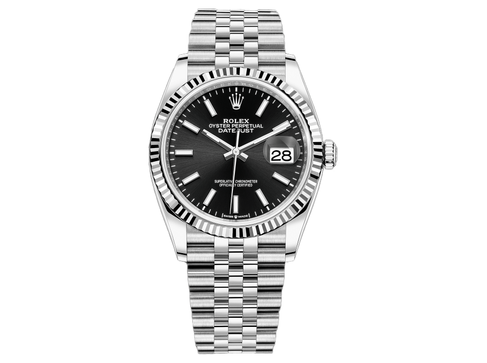 Buy original Rolex DATEJUST 36 m 126234-0015 with bitcoin!