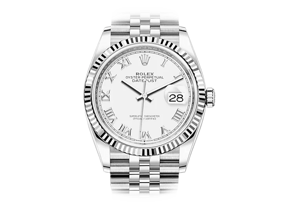 Buy original Rolex DATEJUST 36 m 126234-0025 with bitcoin!