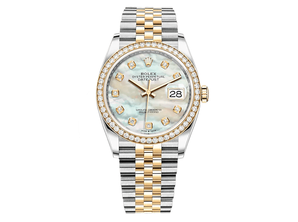 Buy original Rolex DATEJUST 36 m 126283rbr-0009 with Bitcoins!