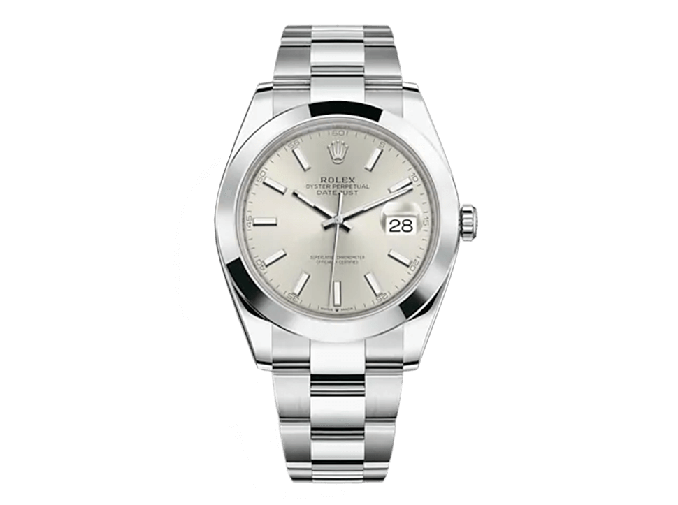 Buy original Rolex DATEJUST 41 126300 with Bitcoins!