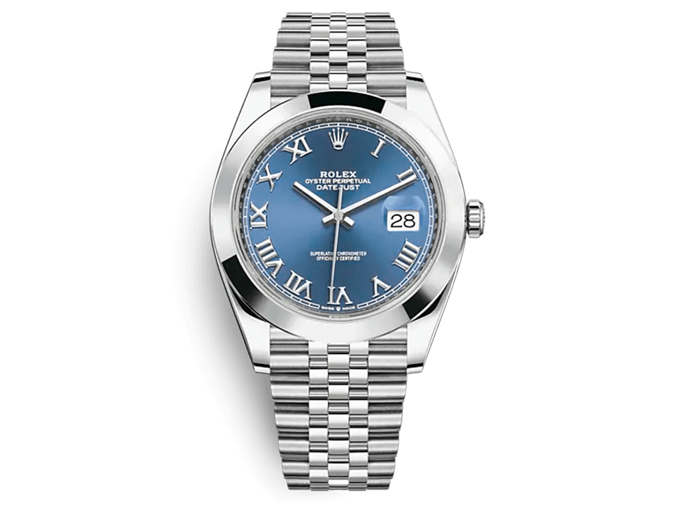 Buy original Rolex DATEJUST 41 m 126300-0018 with Bitcoins!