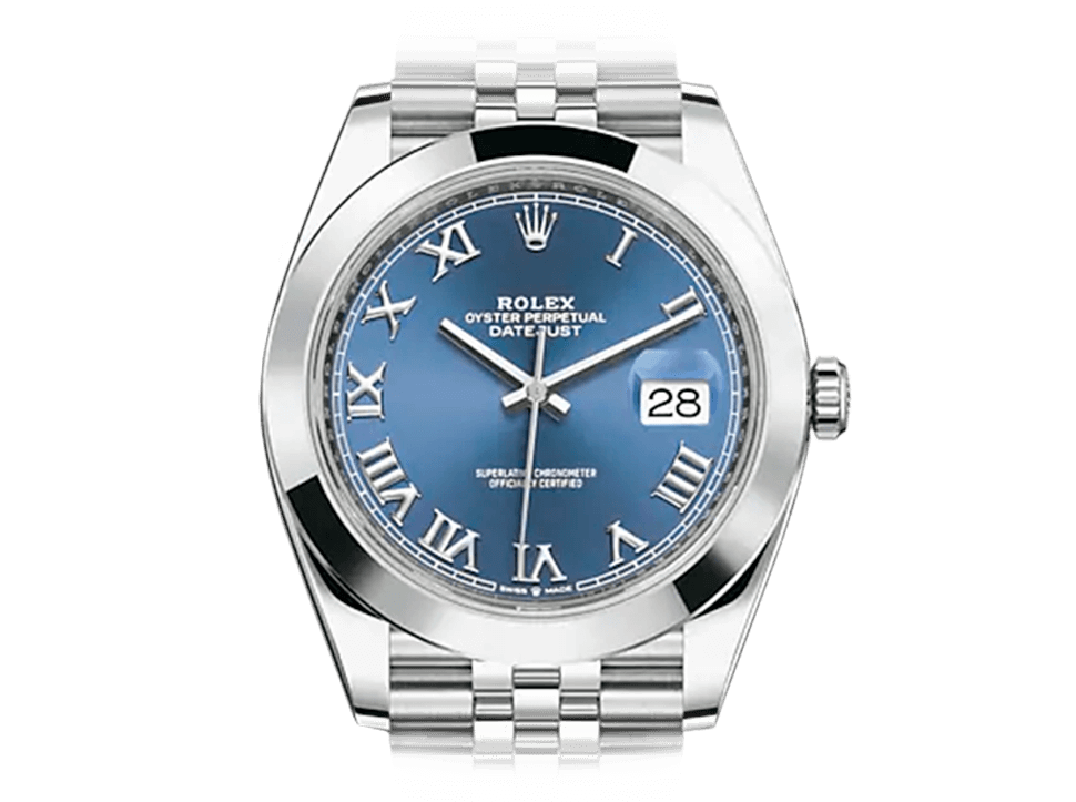 Buy original Rolex DATEJUST 41 m 126300-0018 with Bitcoins!