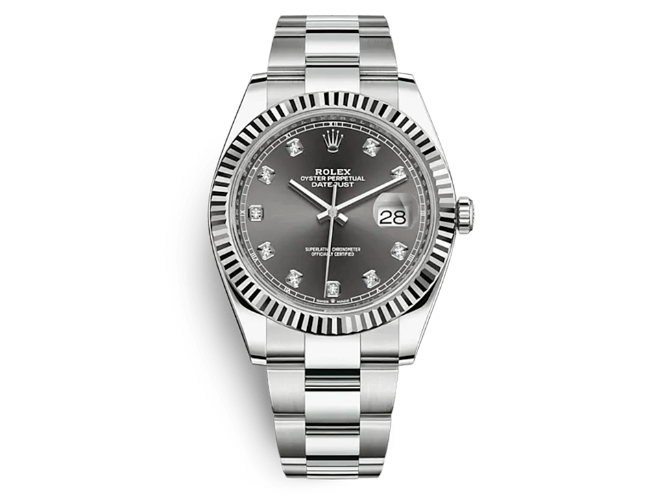 Buy original Rolex DATEJUST 41 m 126334-0005 with Bitcoins!