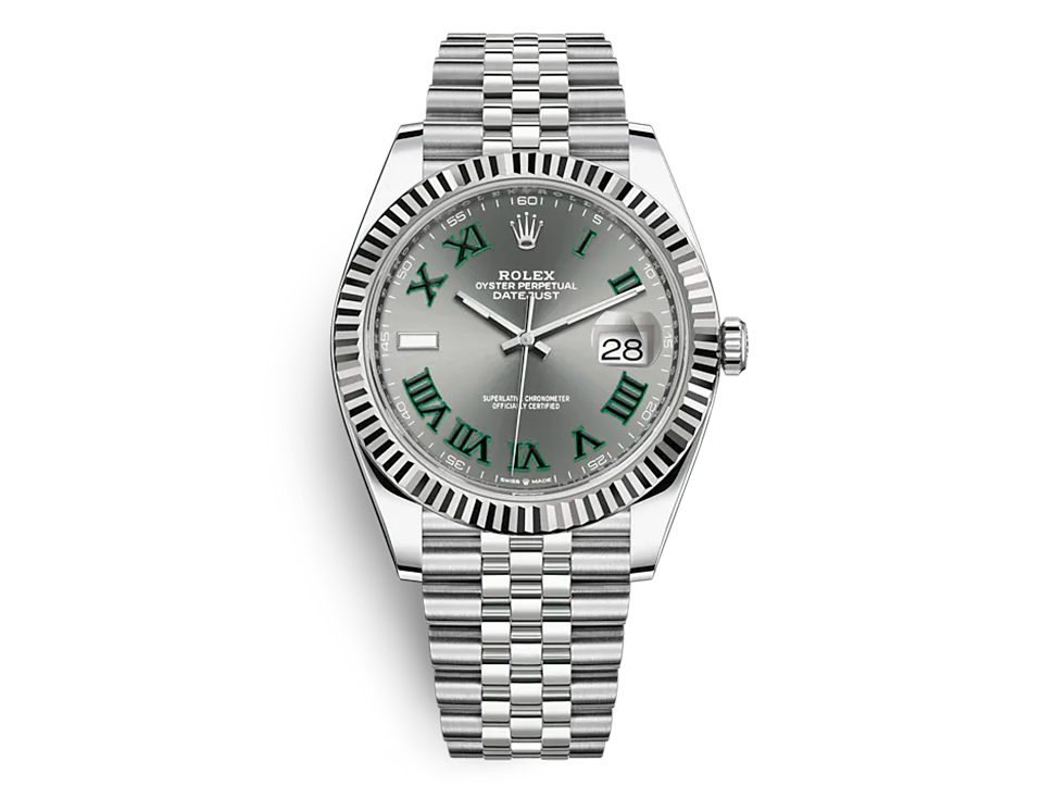 Buy original Rolex DATEJUST 41 m 126334-0022 with Bitcoins!