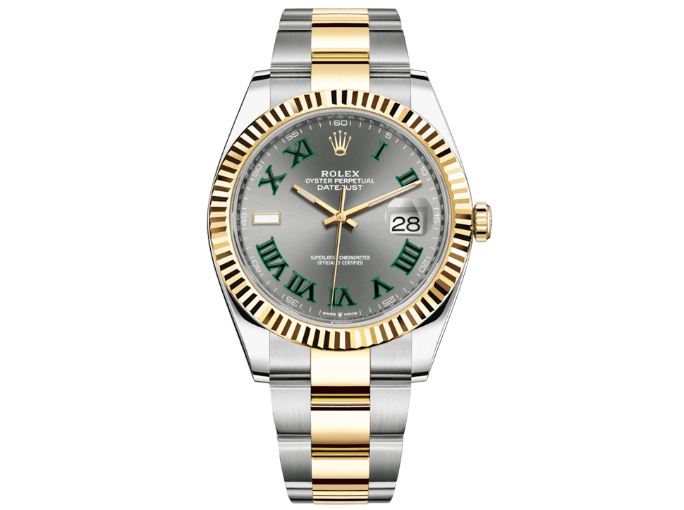 Buy original Rolex DATEJUST 41 m126333-0019 with Bitcoins!