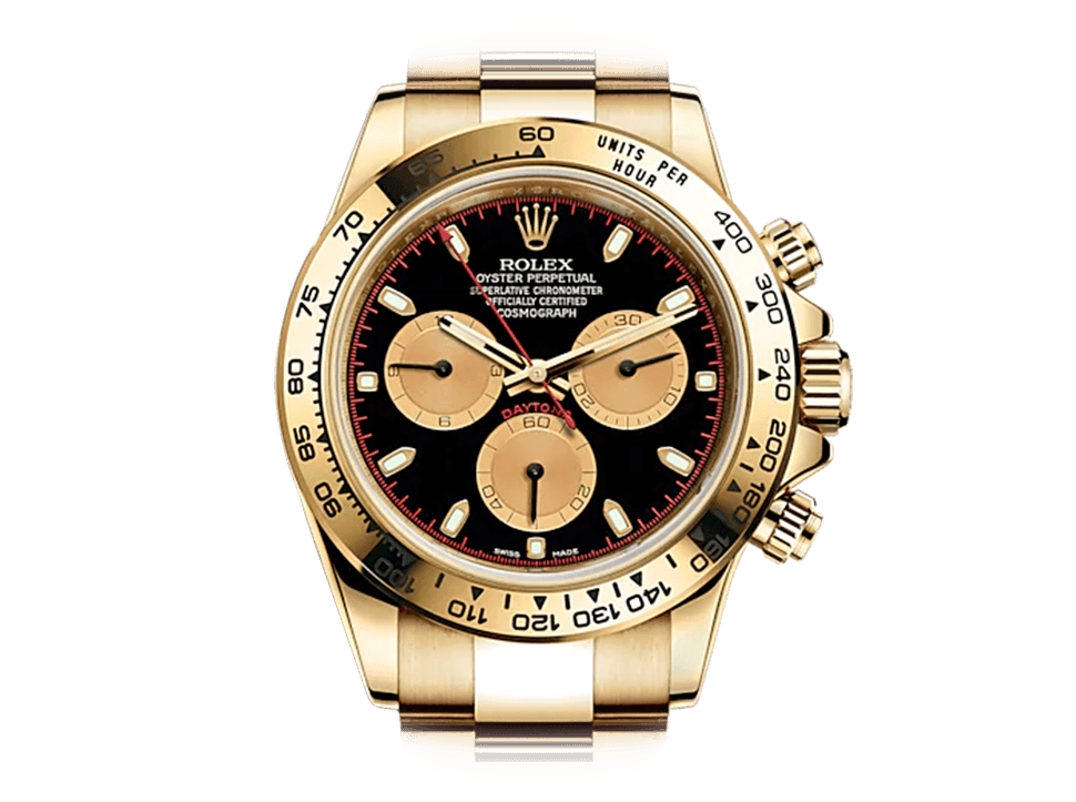 Buy original Rolex Daytona m 116508-0009 with Bitcoin!