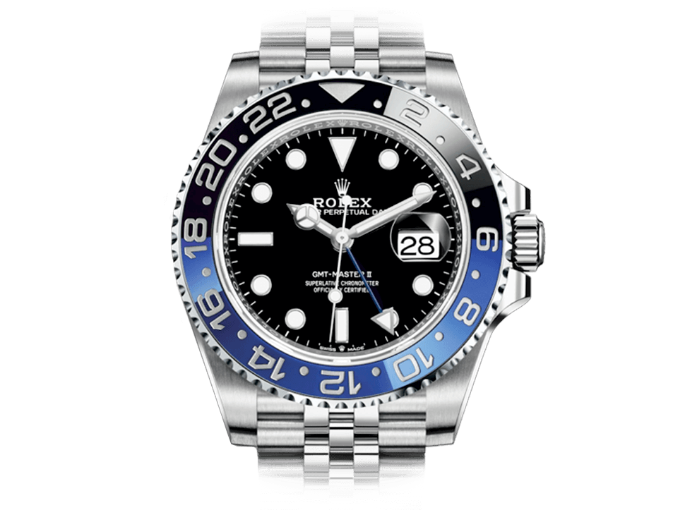 Buy original Rolex GMT-MASTER II m 126710blnr-0002 with Bitcoins!