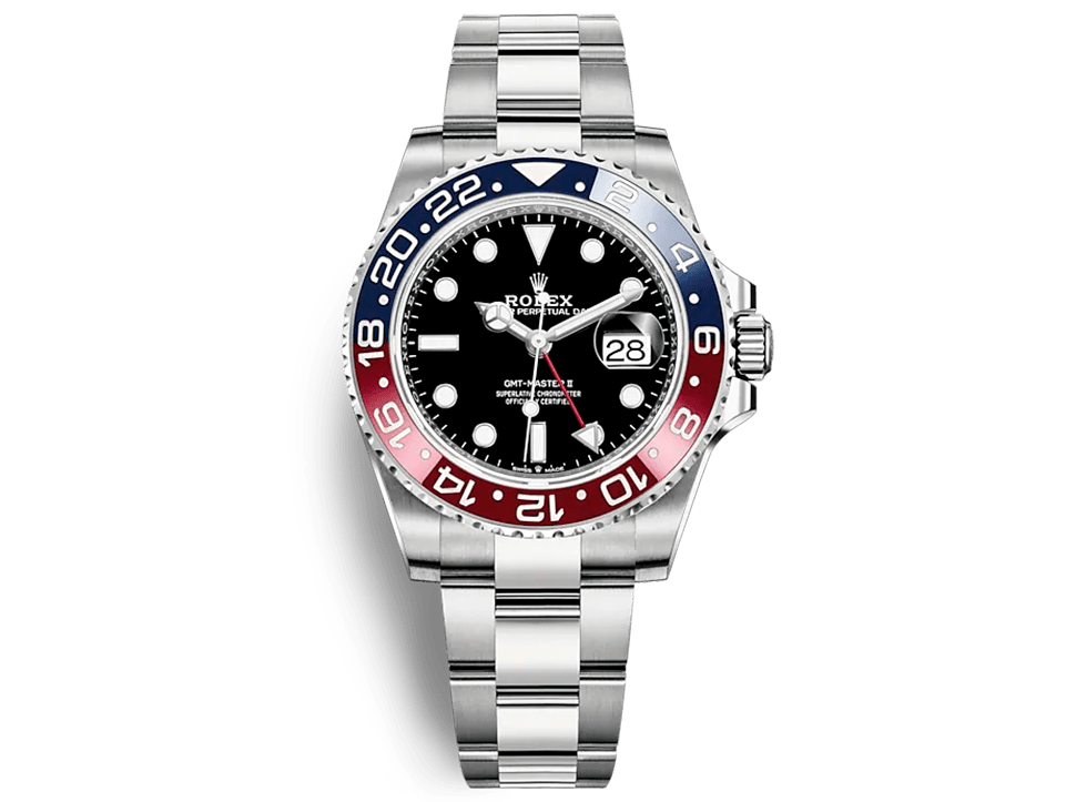 Buy original Rolex GMT-MASTER II m 126710blro-0002 with Bitcoins!