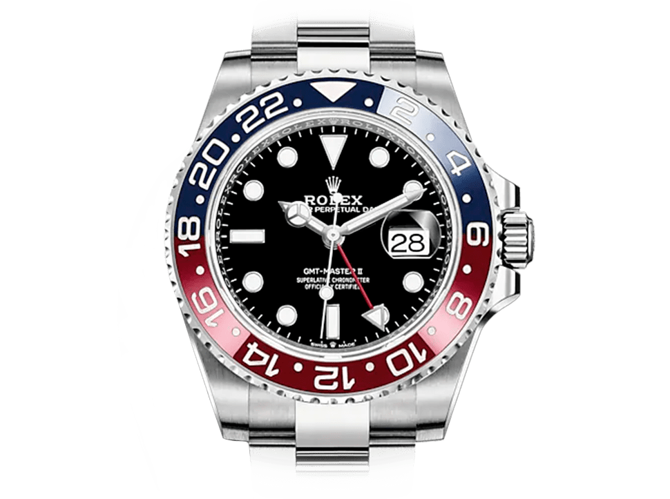 Buy original Rolex GMT-MASTER II m 126710blro-0002 with Bitcoins!