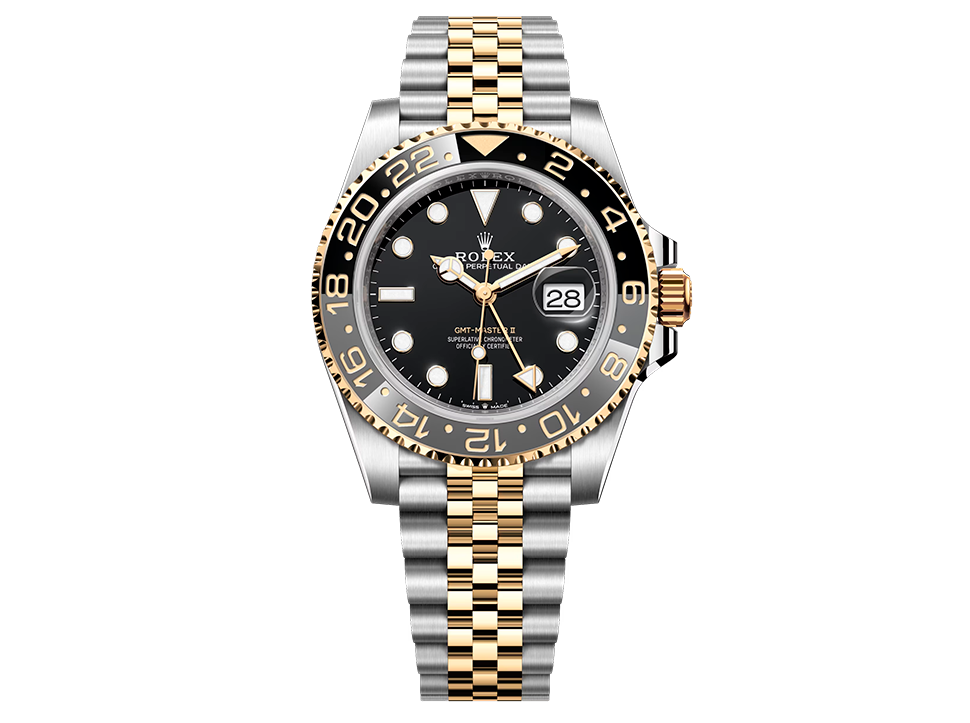 Buy original Rolex GMT-MASTER II m 126713grnr-0001 with Bitcoin!