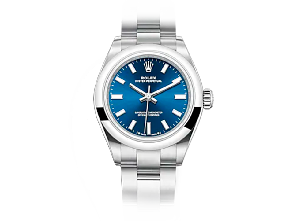 Buy original Rolex OYSTER PERPETUAL 28 m 276200-0003 with Bitcoins!