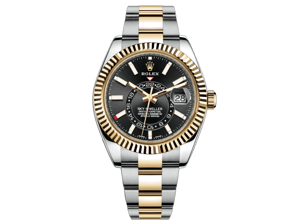 Buy original Rolex SKY-DWELLER (326933) 2017 with Bitcoin!