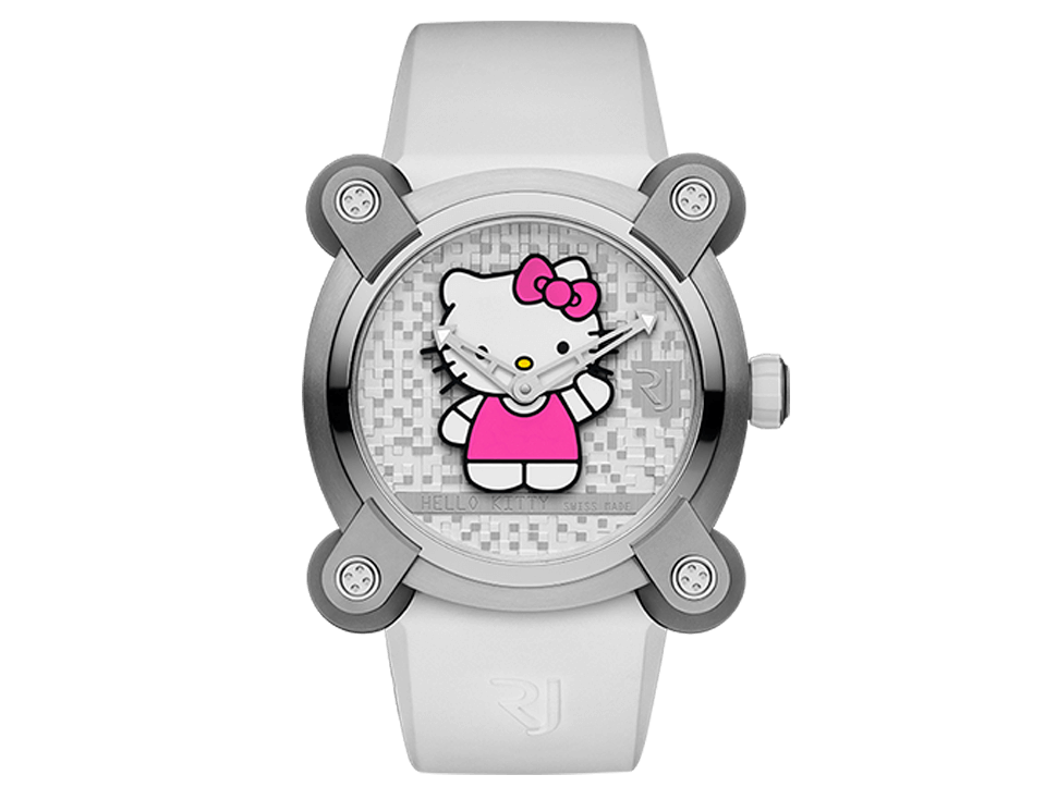 Buy original Romain Jerome MOON INVADER HELLO KITTY RJ.M.AU.IN.023.01 with Bitcoin!