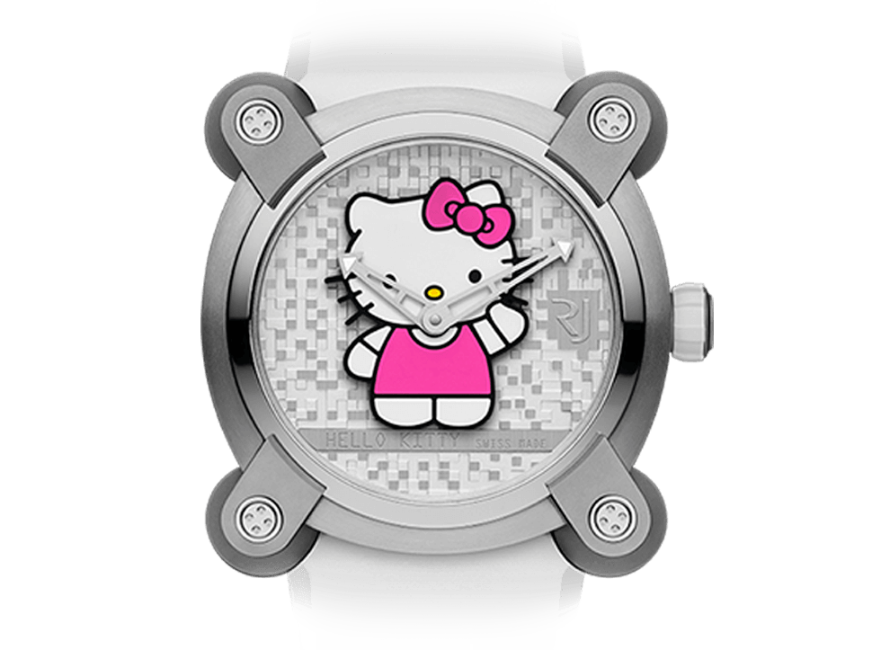 Buy original Romain Jerome MOON INVADER HELLO KITTY RJ.M.AU.IN.023.01 with Bitcoin!