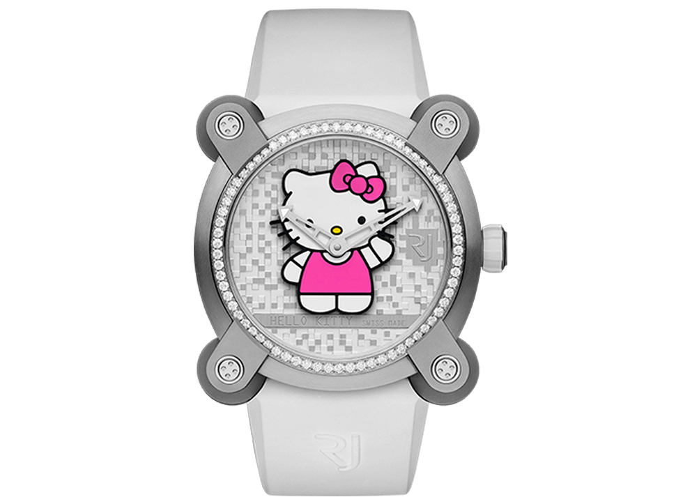 Buy original Romain Jerome MOON INVADER HELLO KITTY RJ.M.AU.IN.023.03 with Bitcoin!