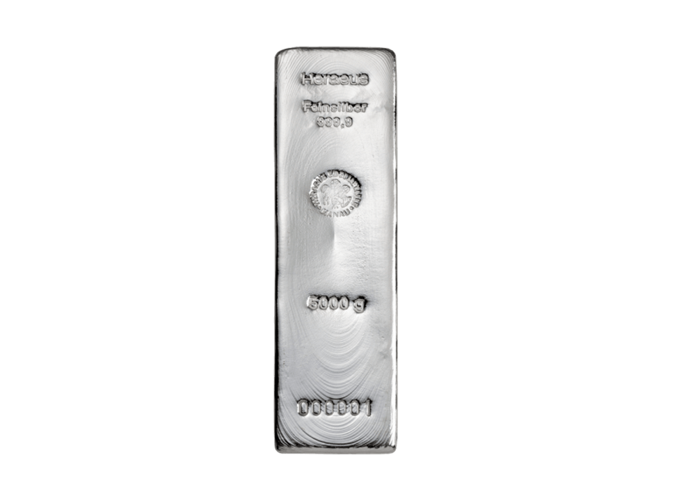  BitDials | Buy original Silver Bar (casted) 5000 g with Bitcoins!