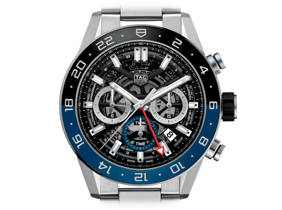 Buy original Tag Heuer Carrera Chronograph CBG2A1Z.BA0658 with Bitcoins!