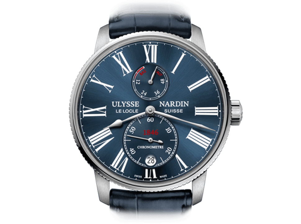 Buy original Ulysse Nardin MARINE TORPILLEUR 1183-310/43 with Bitcoins!