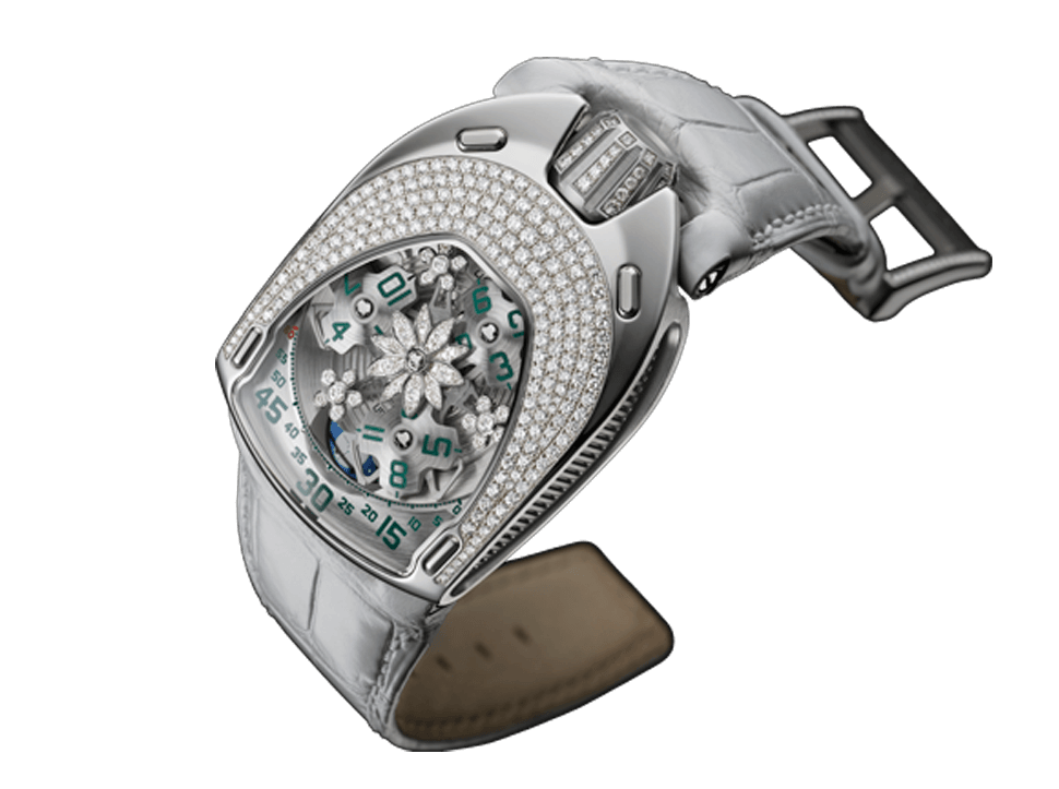 Buy original Urwerk UR-106 Flower Power with Bitcoins!