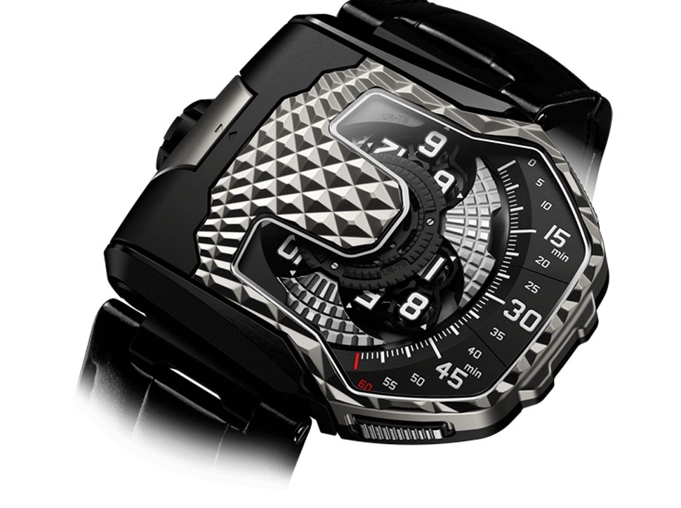 Buy original Urwerk UR-T8 BICOLOR  UR-T8 with Bitcoins!