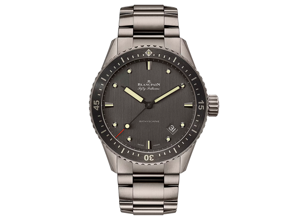 Buy original Blancpain FIFTY FATHOMS 5000-1210-98S with Bitcoin!