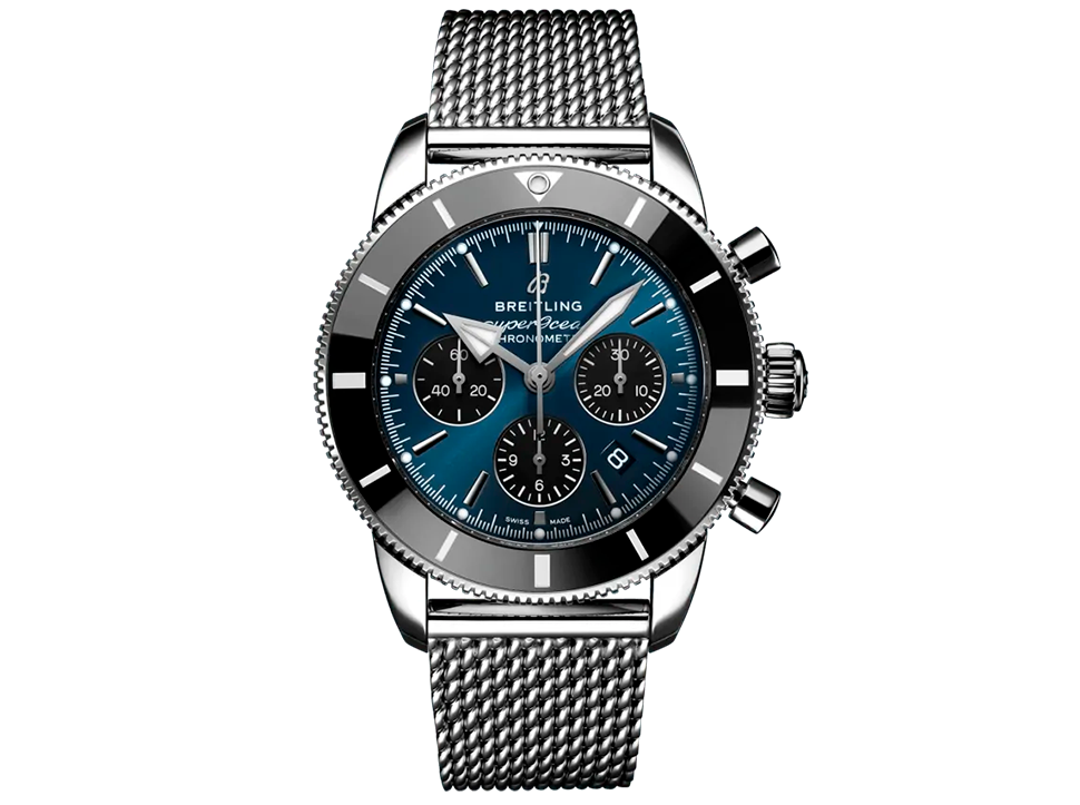 Buy original Breitling Superocean Heritage B01 Chronograph AB0162121C1A1 with Bitcoin!