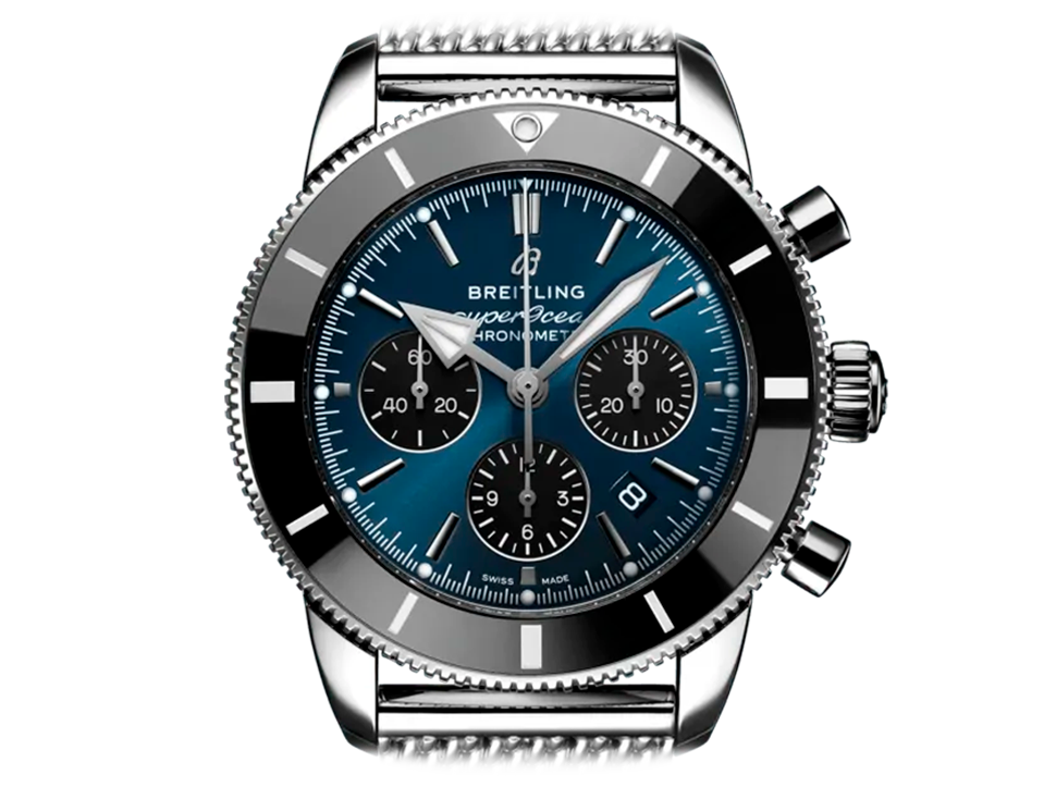 Buy original Breitling Superocean Heritage B01 Chronograph AB0162121C1A1 with Bitcoin!