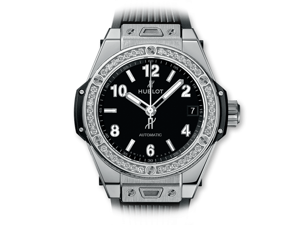 Buy original Hublot Big Bang One Click Steel Diamonds 465.SX.1170.RX.1204 with Bitcoins!