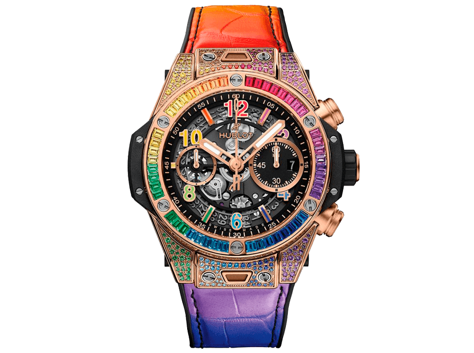 Buy original Hublot Big Bang Unico Rainbow 441.OX.1118.LR.0999 with Bitcoin!