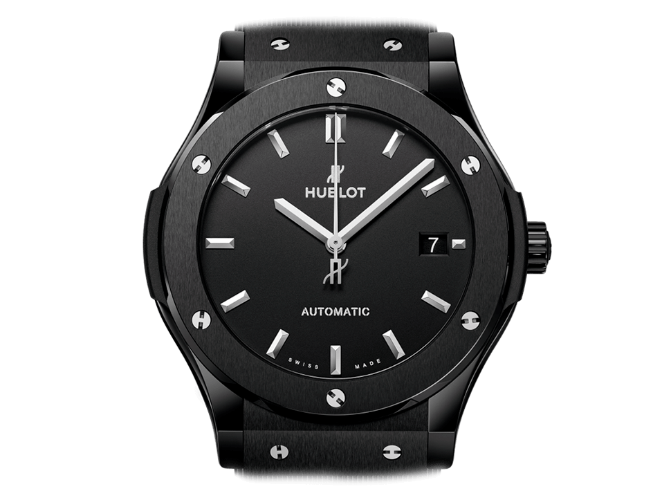 Buy original Hublot CLASSIC FUSION BLACK MAGIC 511.CM.1171.RX with Bitcoin!